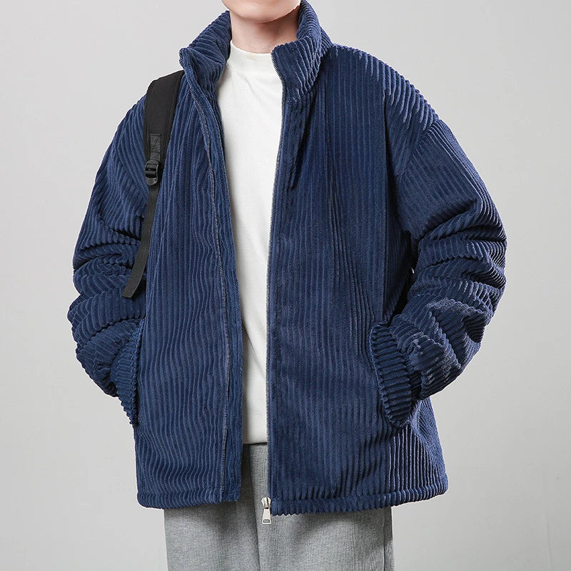 Henry Oversized Puffer Jacket | Stand Collar Puffer Jacket