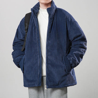 Henry Oversized Puffer Jacket | Stand Collar Puffer Jacket