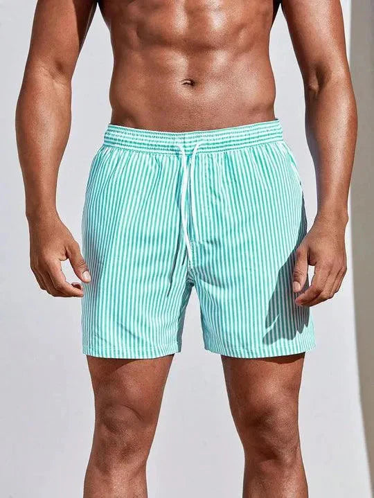 Men's swim shorts – Relaxed fit – Quick-drying – Adjustable waist