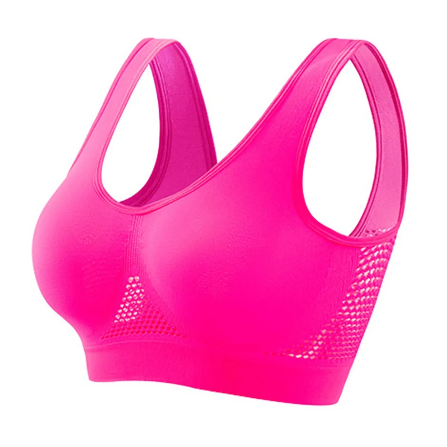 Women's sports bra – high support – racerback – breathable stretch fabric