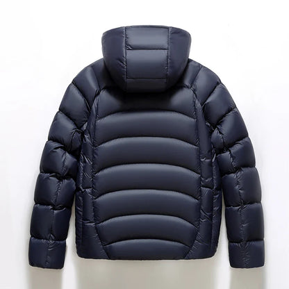 Arlo Hooded Puffer Jacket | Quilted, Relaxed Fit Puffer Jacket