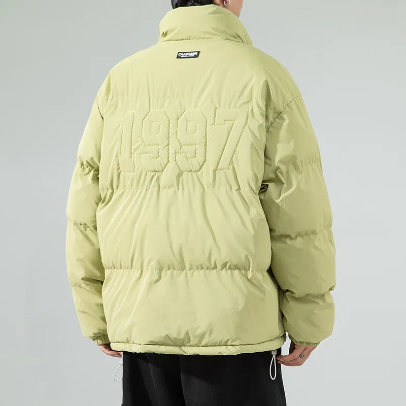 Archie Oversized Puffer Jacket | Stand Collar Puffer Jacket