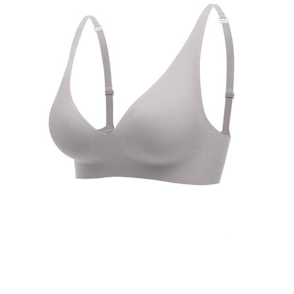 Women's bra – Seamless – V-neck – Wide straps – Breathable comfort