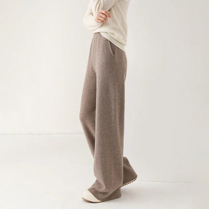 Beatrice Relaxed Fit Wide Leg Pants | Elastic Waist Pants