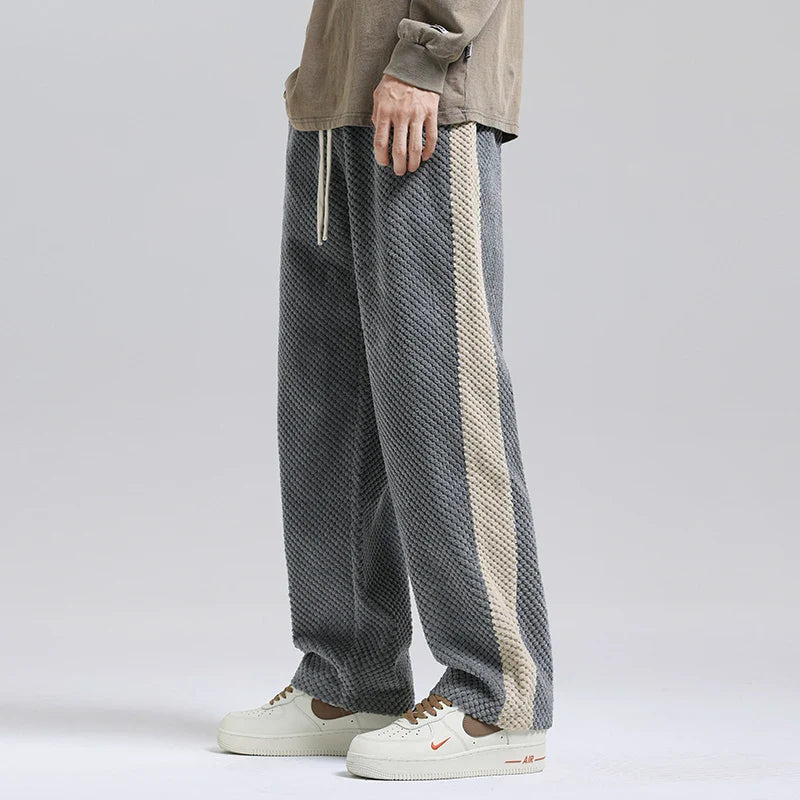 Teddy Relaxed Fit Trousers | Drawstring Waist Trousers