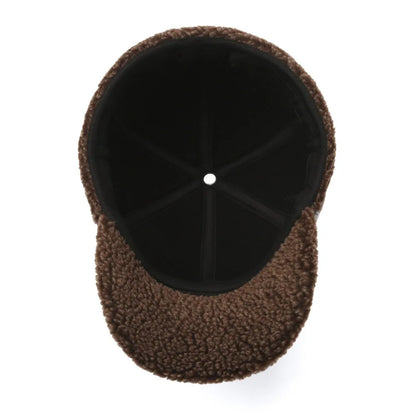 Logan Leather Ear Flap Cap | Fleece Trim, Structured Fit Cap