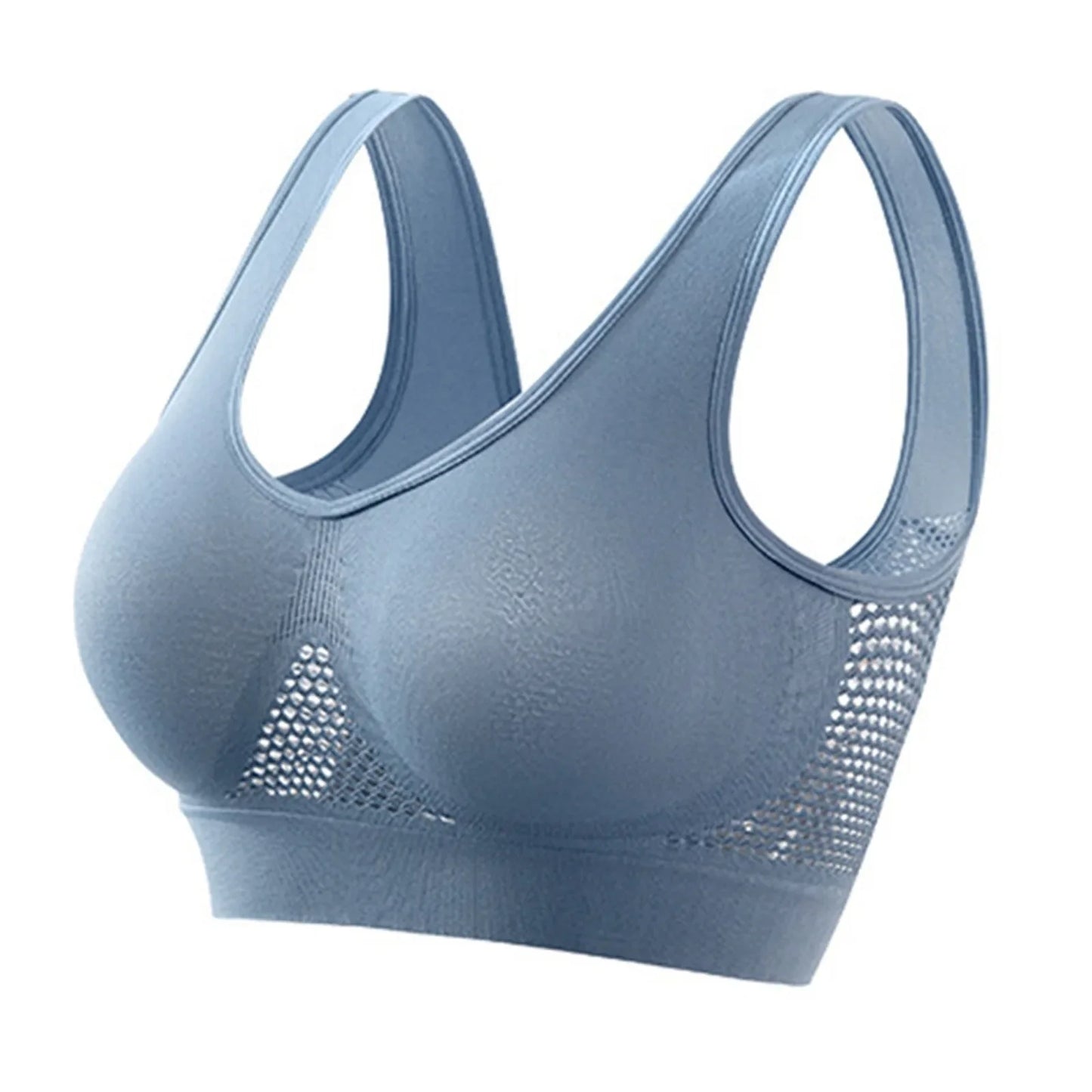 Women's sports bra – high support – racerback – breathable stretch fabric