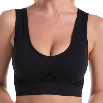 Women's bra – Full support – Seamless – Wide straps – Breathable fabric