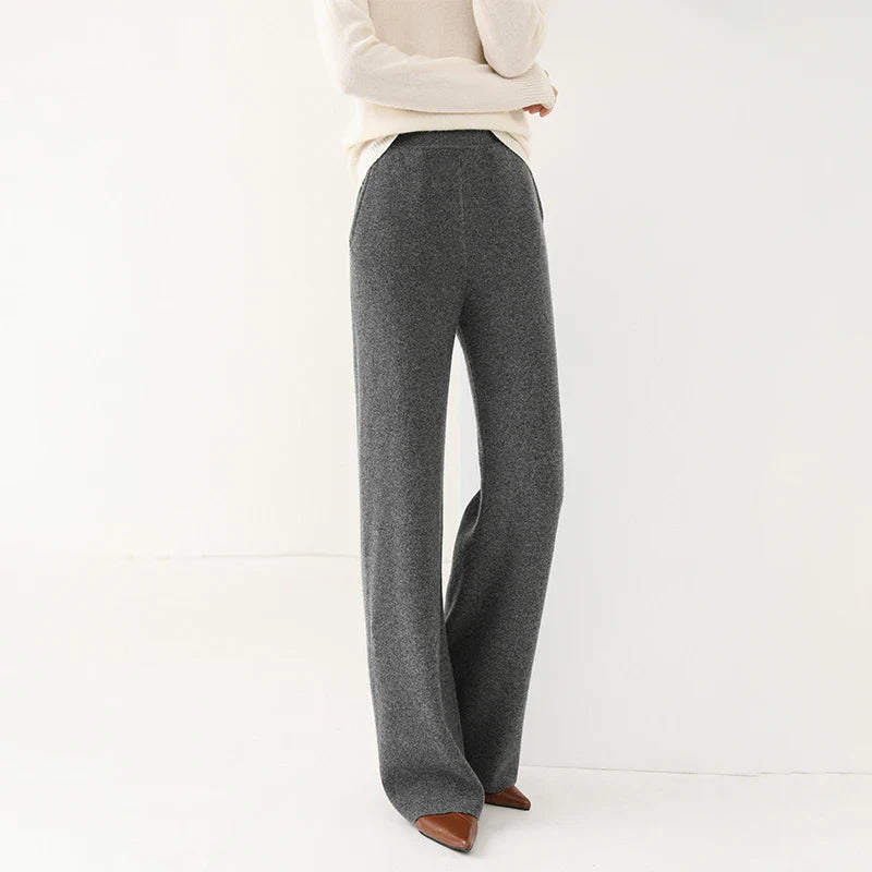 Beatrice Relaxed Fit Wide Leg Pants | Elastic Waist Pants