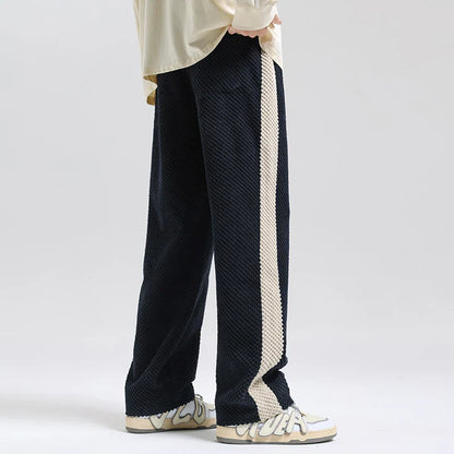 Teddy Relaxed Fit Trousers | Drawstring Waist Trousers