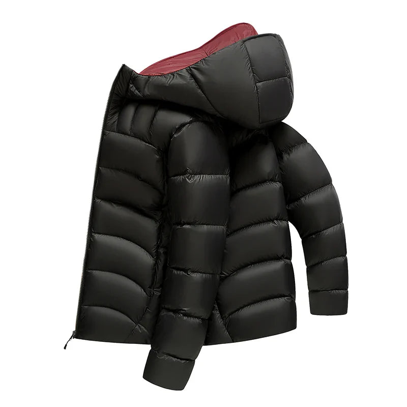 Arlo Hooded Puffer Jacket | Quilted, Relaxed Fit Puffer Jacket