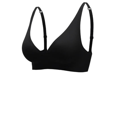 Women's bra – Seamless – V-neck – Wide straps – Breathable comfort
