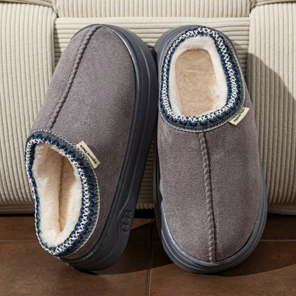 Emma Fleece Orthopedic Slip-On Slippers | Plush Lining Slippers