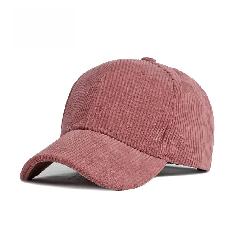 Daniel Adjustable Baseball Cap | Ribbed Solid Color Baseball Cap