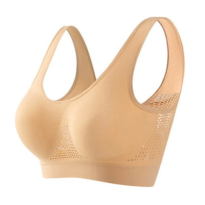 Women's sports bra – high support – racerback – breathable stretch fabric