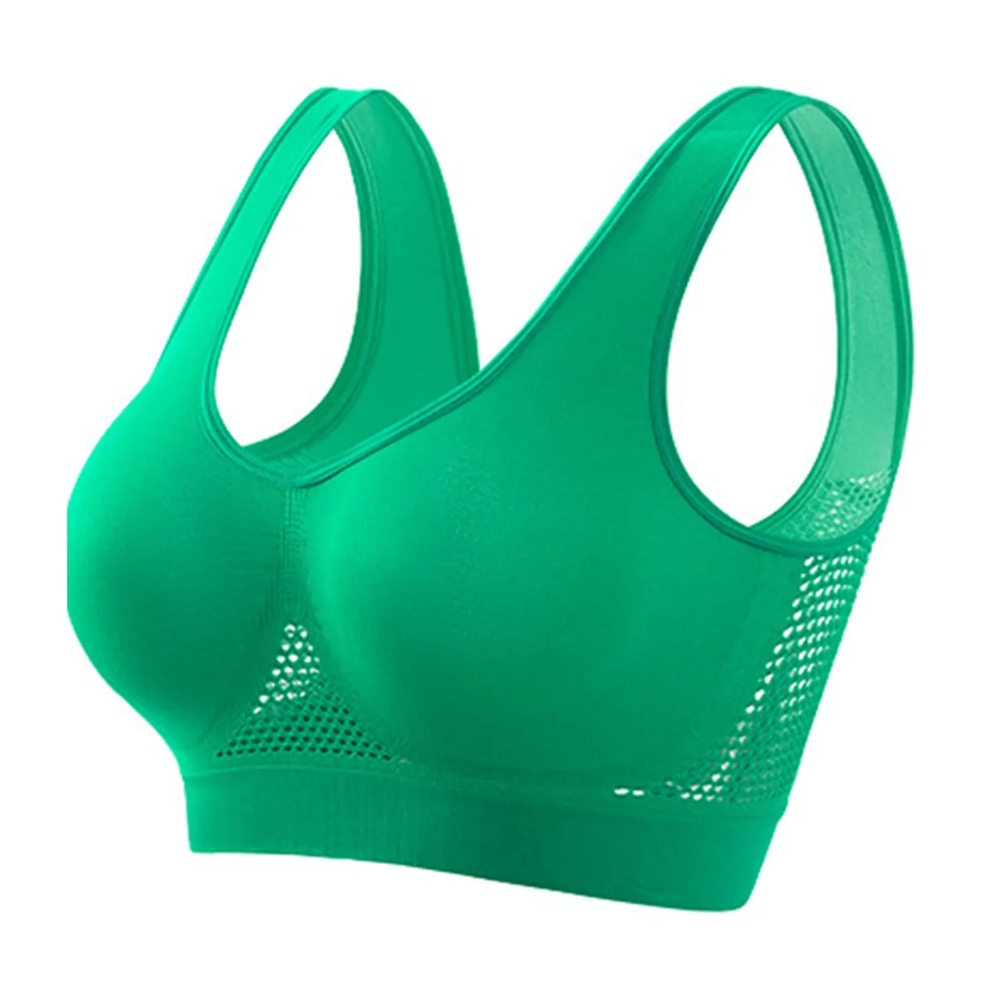 Women's sports bra – high support – racerback – breathable stretch fabric