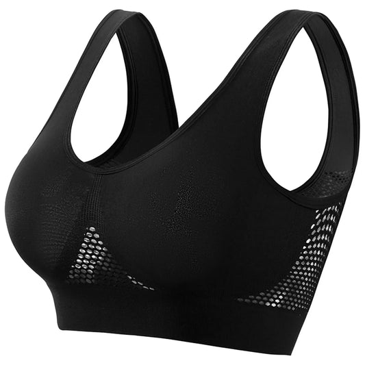 Women's sports bra – high support – racerback – breathable stretch fabric