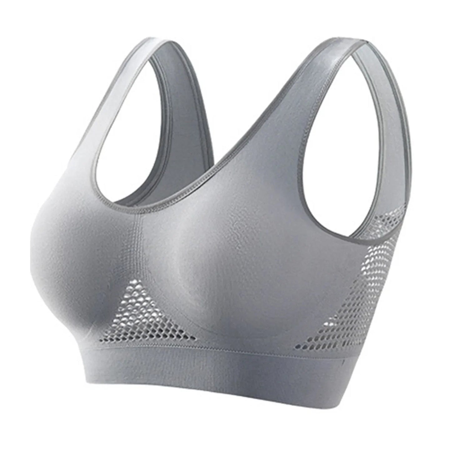 Women's sports bra – high support – racerback – breathable stretch fabric