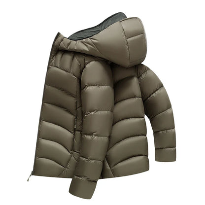 Arlo Hooded Puffer Jacket | Quilted, Relaxed Fit Puffer Jacket