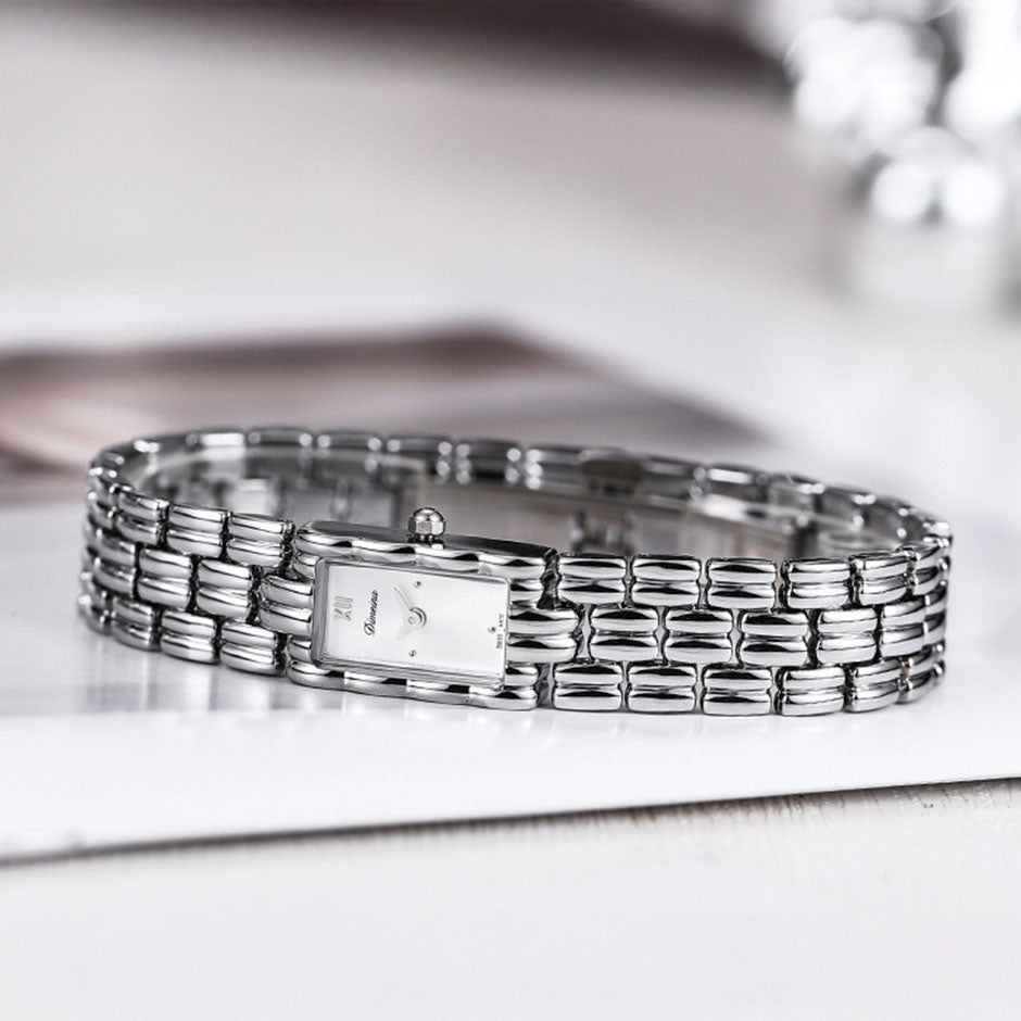 Veronica Rectangle Wristwatch | Roman Dial Rectangle Wristwatch