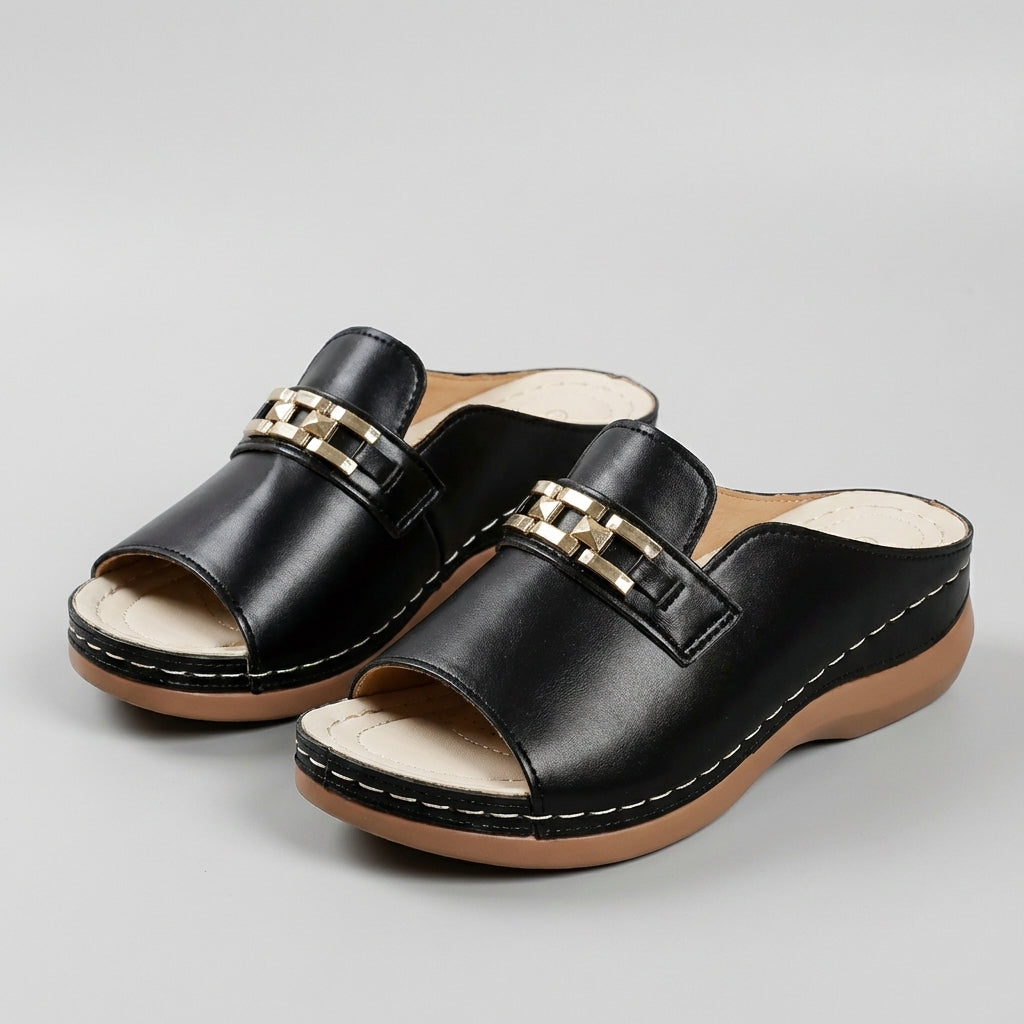 Orthopedic Platform Sandals for Women – Ergonomic Comfort & Support