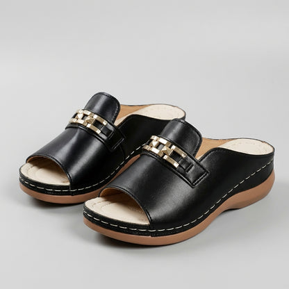 Orthopedic Platform Sandals for Women – Ergonomic Comfort & Support