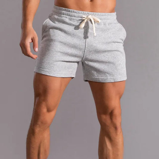 Men's shorts – Relaxed fit – Natural breathable fibers – Adjustable waist