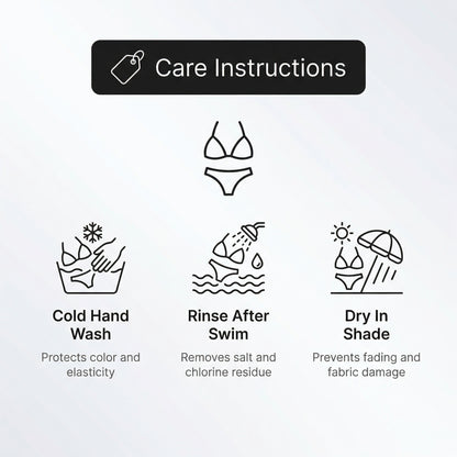 Cross Strap High-Waist Bikini Set for Women – Flattering & Adjustable Fit