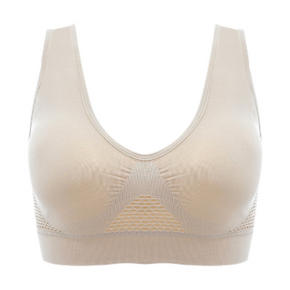 Women's bra – Wire-free – Seamless comfort – Full support – Breathable fabric