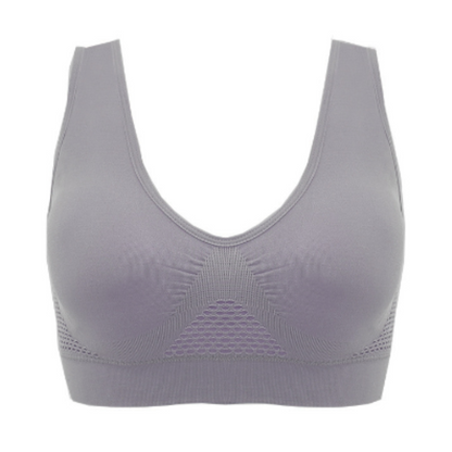 Women's bra – Wire-free – Seamless comfort – Full support – Breathable fabric
