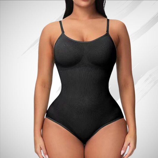 Women's bodysuit – Slim fit – Seamless stretch fabric – Adjustable straps