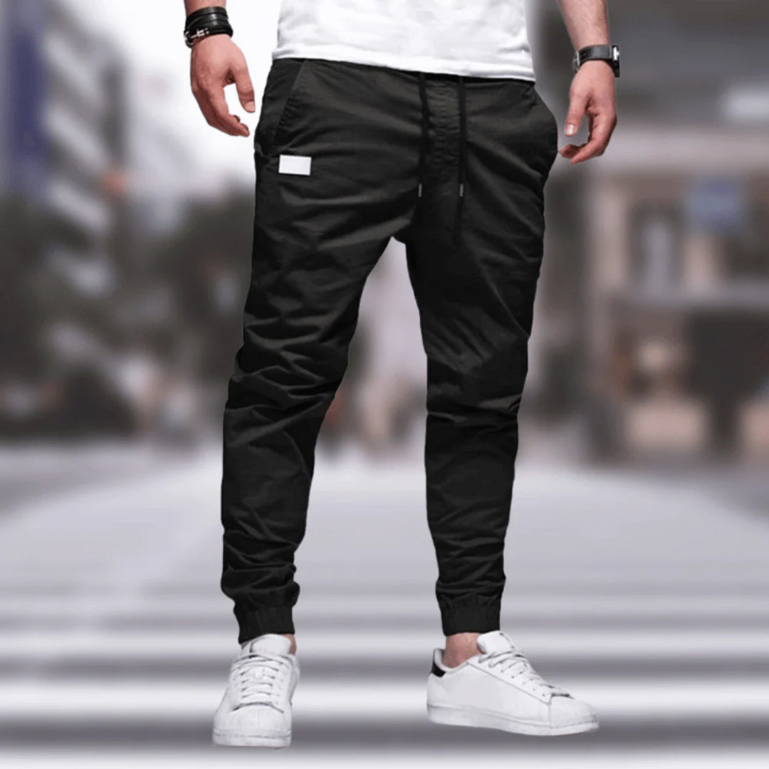 Reuben Tapered Jogger Pants | Side Pockets Jogger Pants