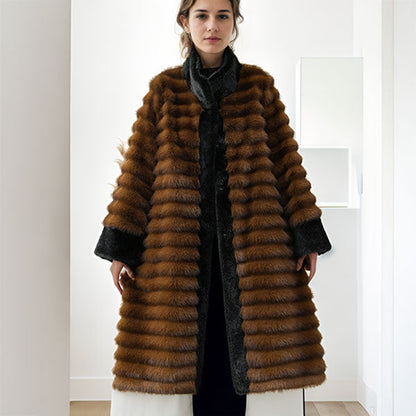 Emma Full-Length Coat | Collared, Button Front Coat