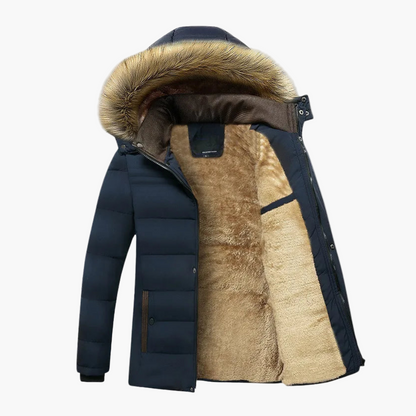 Leo Fur-Lined Winter Jacket | Heavy-Duty Coat