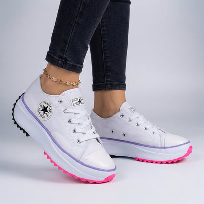 Orthopedic Platform Sneakers for Women – Ergonomic Comfort & Support