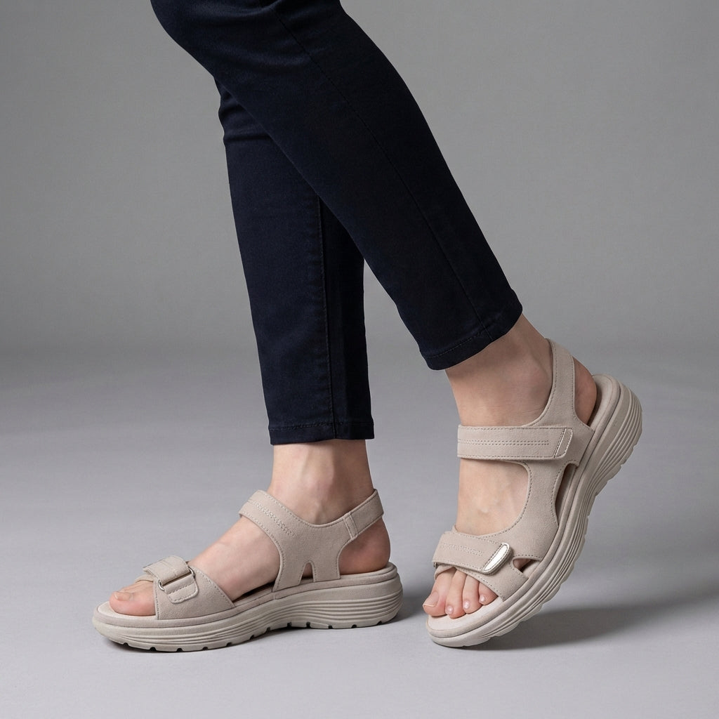 Orthopedic Adjustable-Strap Sandals for Women – Comfort & Support