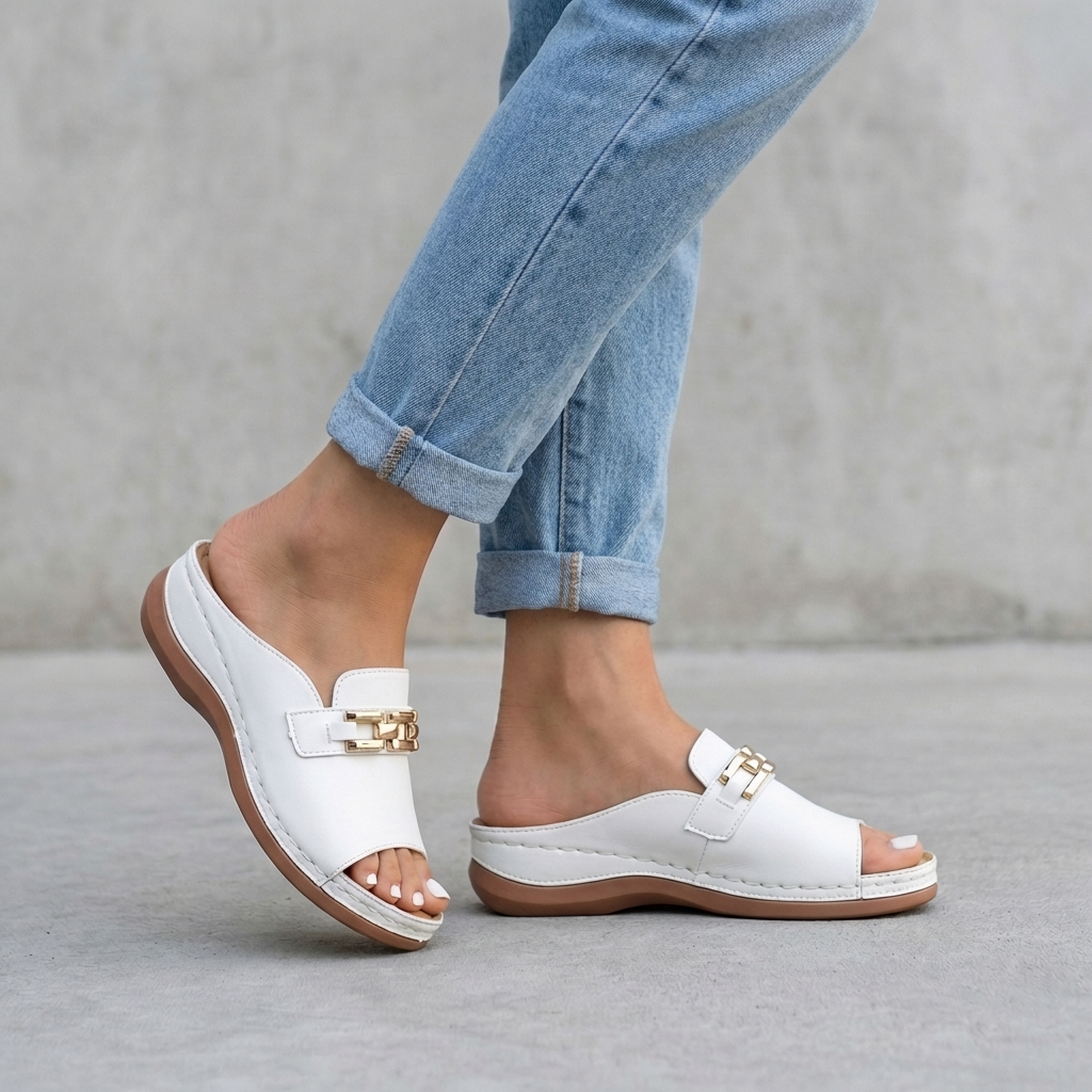 Orthopedic Platform Sandals for Women – Ergonomic Comfort & Support