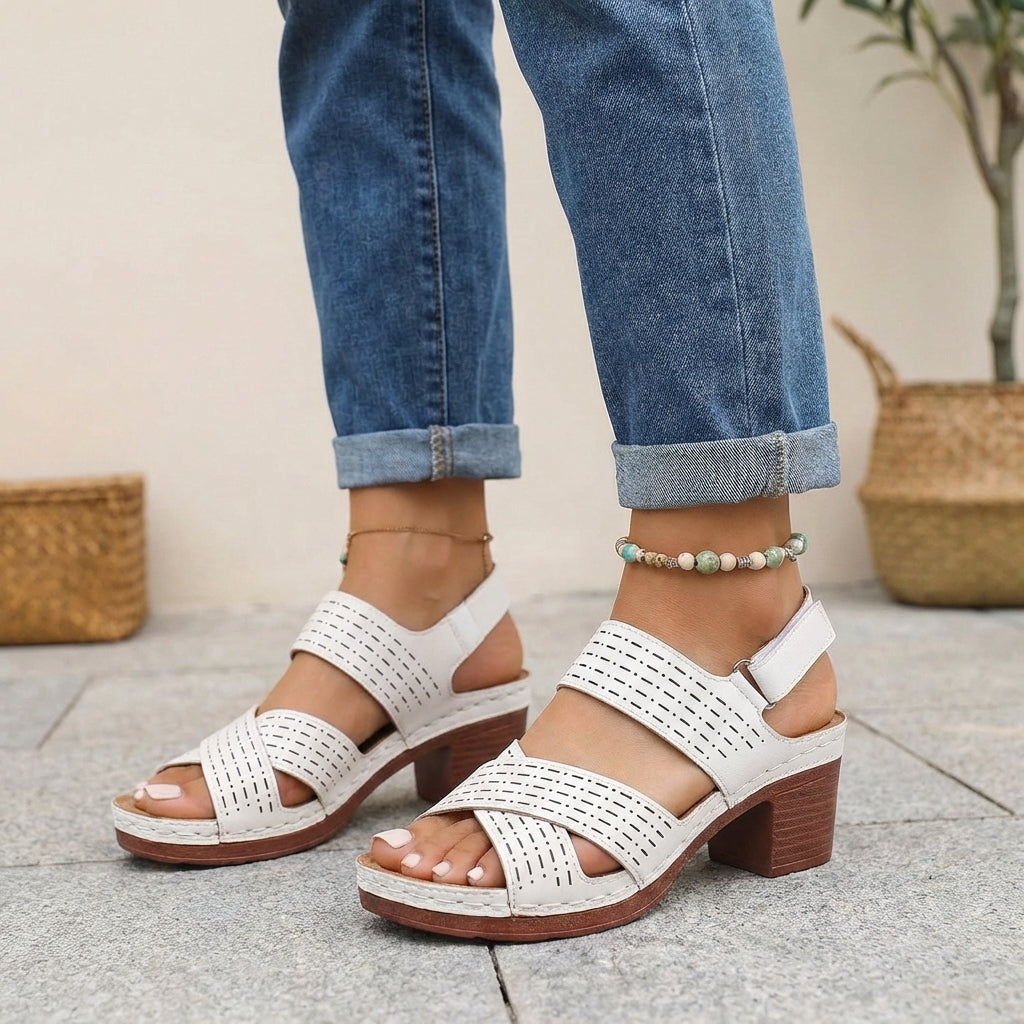 Orthopedic Platform Walking Sandals for Women – All-Day Comfort & Support