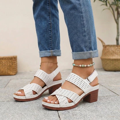 Orthopedic Platform Walking Sandals for Women – All-Day Comfort & Support