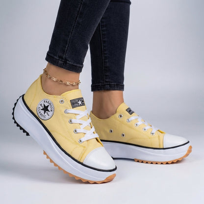 Orthopedic Platform Sneakers for Women – Ergonomic Comfort & Support