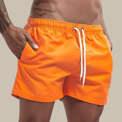 Men's swim shorts – Relaxed fit – Quick-drying – Adjustable elastic waistband