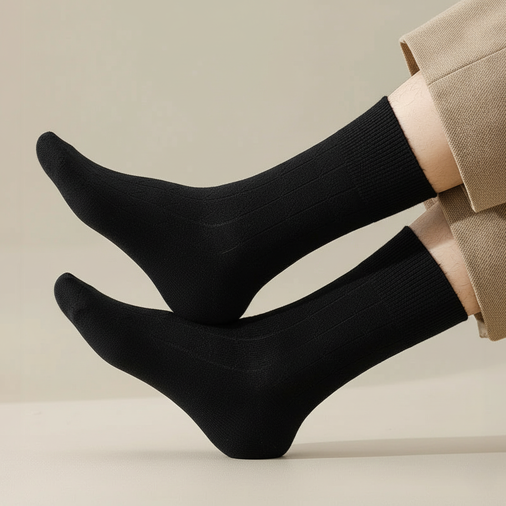 Mia Ribbed Mid-Calf Socks | Everyday Mid-Calf Socks
