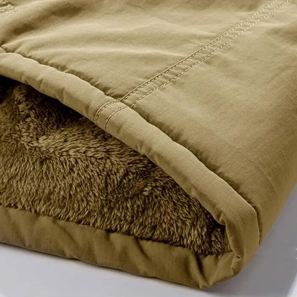 Tommy Relaxed Fit Parka | Fur Trim Hood & Cargo Pockets Parka