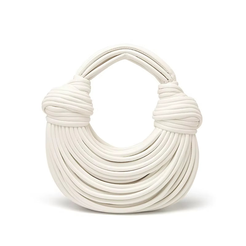 Alessandra Sculptural Handbag | Knotted Detail Handbag