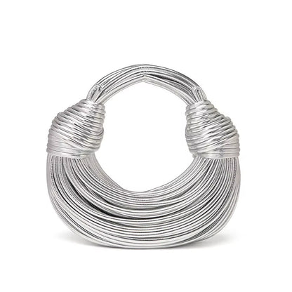 Alessandra Sculptural Handbag | Knotted Detail Handbag