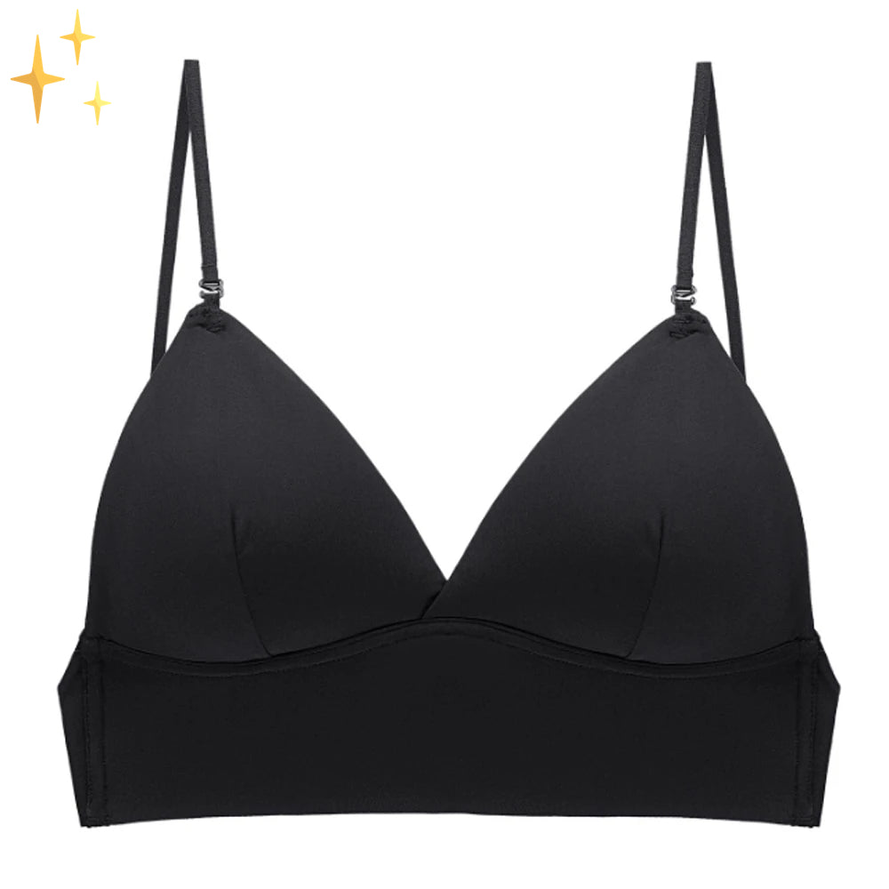 Women's backless bra – Seamless cups – Adjustable straps – Breathable fabric