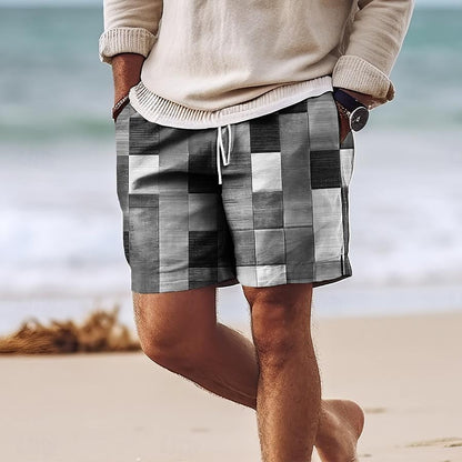 Men's swim shorts – Quick-drying – Regular fit – Adjustable waist – Mid-thigh