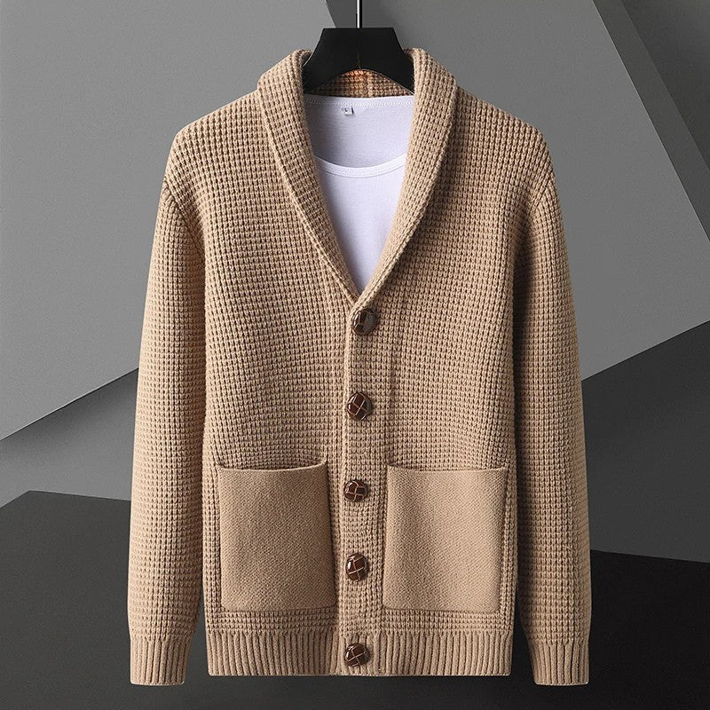 James Shawl Collar Cardigan | Button Front Cardigan