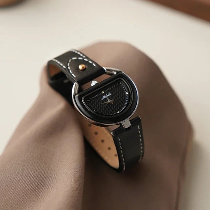 Chiara Half-Moon Wristwatch | Tortoiseshell Wristwatch