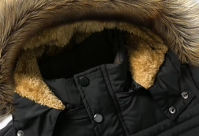 Leo Fur-Lined Winter Jacket | Heavy-Duty Coat